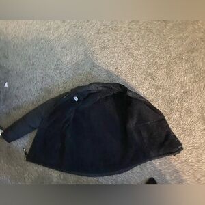 Black reversible bubble north face